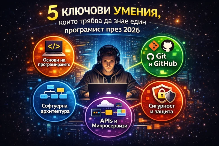 5 ключови умения, които трябва да знае всеки програмист през 2026